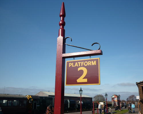 Platform 2 at Chasewater Railway