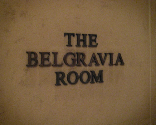 Belgravia Room at the Lanesborough Hotel, London