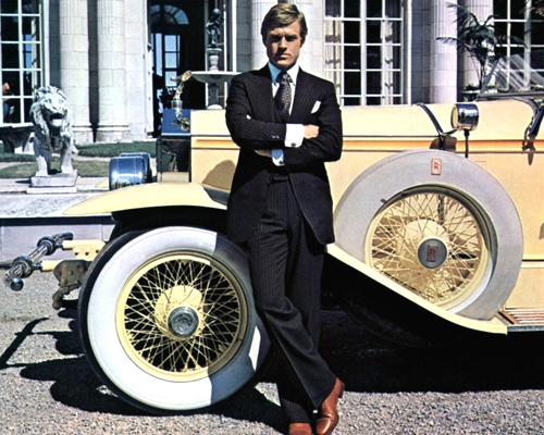 Robert Redford in "The Great Gatsby" (1974 version)